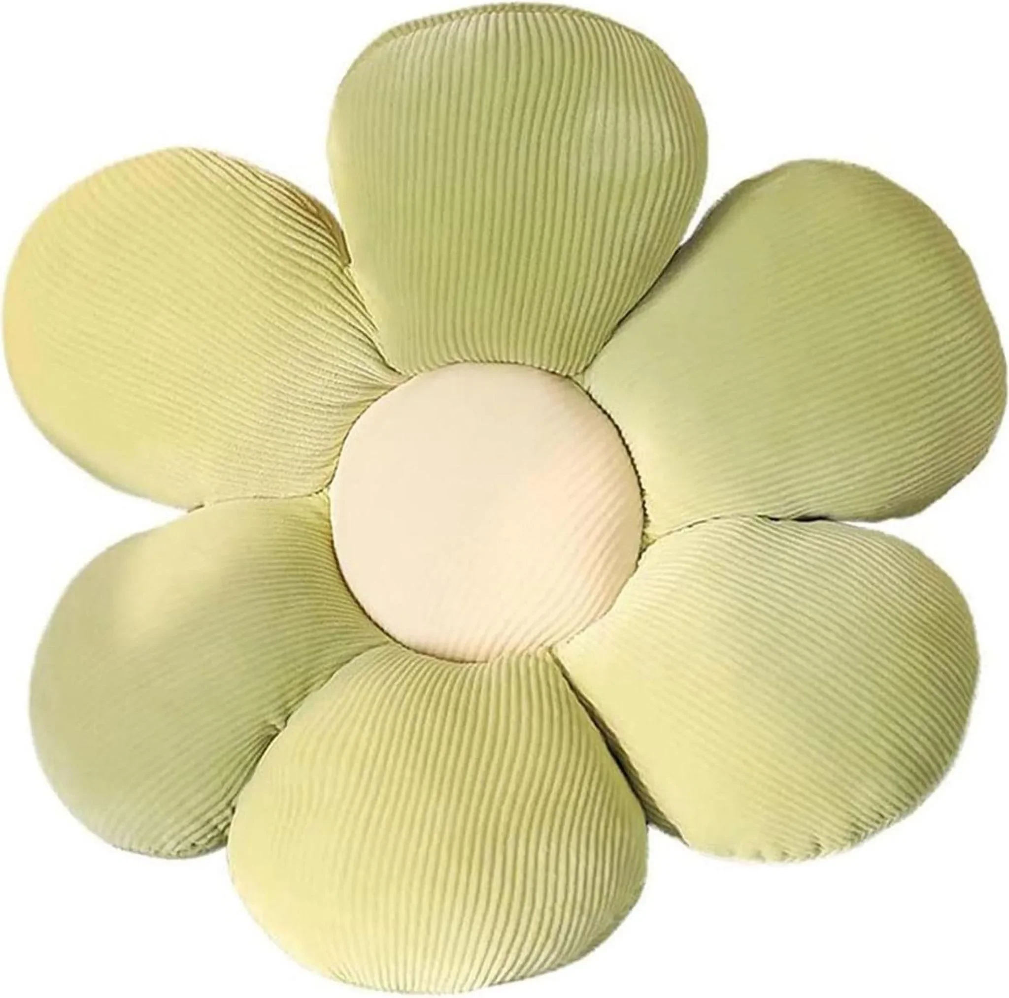 Dekokissen „Sonnenblume“ – Blumenform, 40 cm